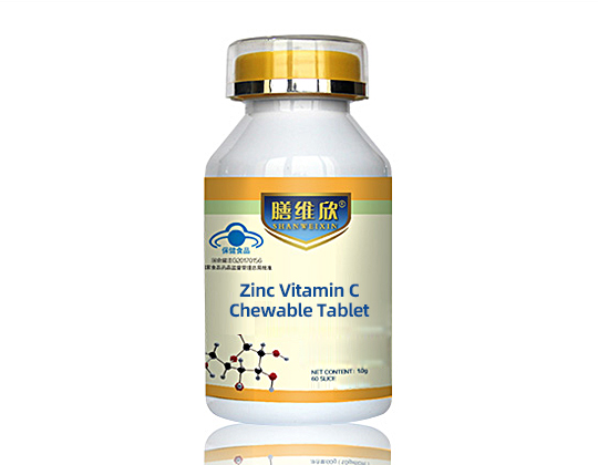 Zinc vitamin C chewable tablet